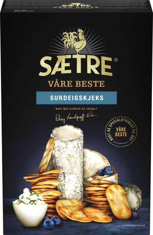 Sætre Våre Beste Surdeigskjeks